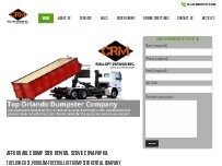 Website Screenshot CRM Roll Off Division, Inc.