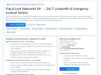 Website Screenshot Alpha Lock Solutions 12189