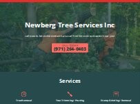 Website Screenshot Newberg Tree Services Inc