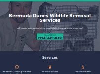Website Screenshot Bermuda Dunes Wildlife Removal Services