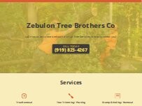 Website Screenshot Zebulon Tree Brothers Co