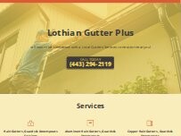 Website Screenshot Lothian Gutter Plus