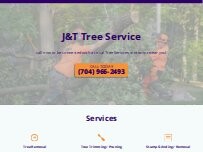 Website Screenshot J&T Tree Service