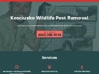 Website Screenshot Kosciusko Wildlife Pest Removal