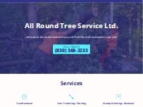 Website Screenshot All Round Tree Service Ltd.