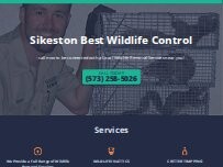 Website Screenshot Sikeston Best Wildlife Control