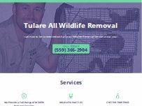 Website Screenshot Tulare All Wildlife Removal