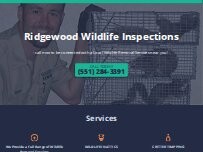 Website Screenshot Ridgewood Wildlife Inspections