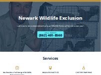 Website Screenshot Newark Wildlife Exclusion