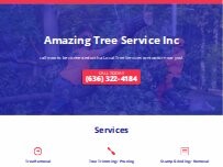 Website Screenshot Amazing Tree Service Inc