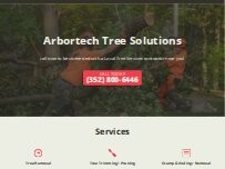 Website Screenshot Arbortech Tree Solutions