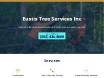 Website Screenshot Eustis Tree Services Inc