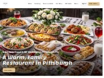 Website Screenshot KAVSAR RESTAURANT