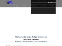 Website Screenshot Eagle Ridge Commons