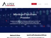 Website Screenshot Apex Computing Inc.