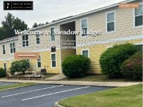 Website Screenshot Meadow Ridge Apartment Homes