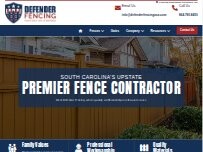 Website Screenshot Defender Fencing