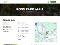 Website Screenshot Shake Shack Ross Park Mall