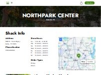 Website Screenshot Shake Shack NorthPark Center