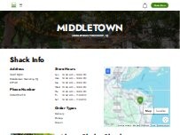 Website Screenshot Shake Shack Middletown