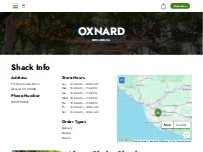 Website Screenshot Shake Shack Oxnard