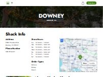 Website Screenshot Shake Shack Downey
