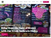 Website Screenshot The Taco Shop