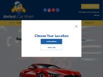 Website Screenshot United Car Wash Gresham