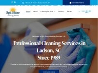 Website Screenshot Spit Shine Cleaning Services LLC