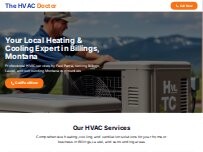 Website Screenshot The HVAC Doctor