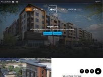 Website Screenshot The Residences at The Gilmore