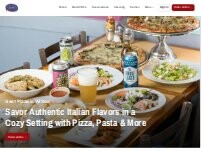 Website Screenshot Toozy Patza Pizza