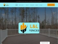 Website Screenshot L&L Fences