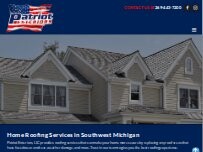 Website Screenshot Patriot Exteriors LLC