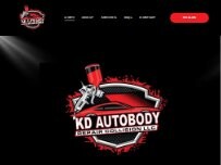 Website Screenshot KD Autobody Repair Collision LLC