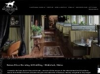 Website Screenshot Batson River Brewing & Distilling - Biddeford