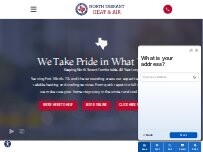Website Screenshot North Tarrant Heat & Air