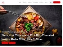 Website Screenshot Tasty Pot