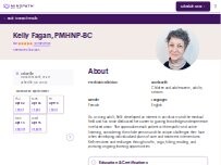 Website Screenshot Kelly Fagan, PMHNP-BC - Psychiatric Clinician | Mindpath Health