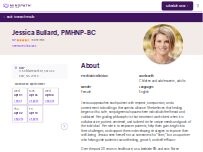 Website Screenshot Jessica Bullard, PMHNP-BC - Psychiatric Clinician | Mindpath Health