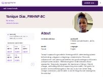 Website Screenshot Yanique Dias, PMHNP-BC - Psychiatric Clinician | Mindpath Health