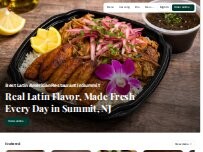 Website Screenshot AzucaR Restaurant