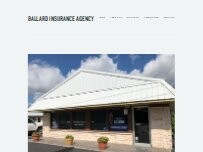 Website Screenshot Ballard Insurance Agency