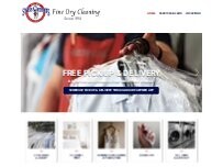 Website Screenshot Swiss Cleaners & Laundry