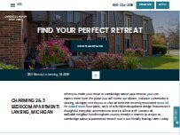 Website Screenshot Cambridge Manor Apartments