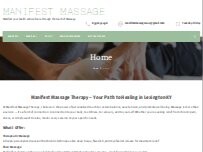 Website Screenshot Manifest Massage