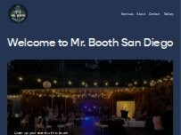 Website Screenshot MrBoothSanDiego
