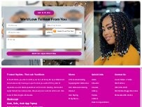 Website Screenshot Fadila Fashion Hair Braiding