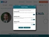 Website Screenshot Joseph E. Osheroff, M.D.