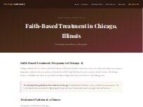 Website Screenshot Chicago Christian Rehab Centers